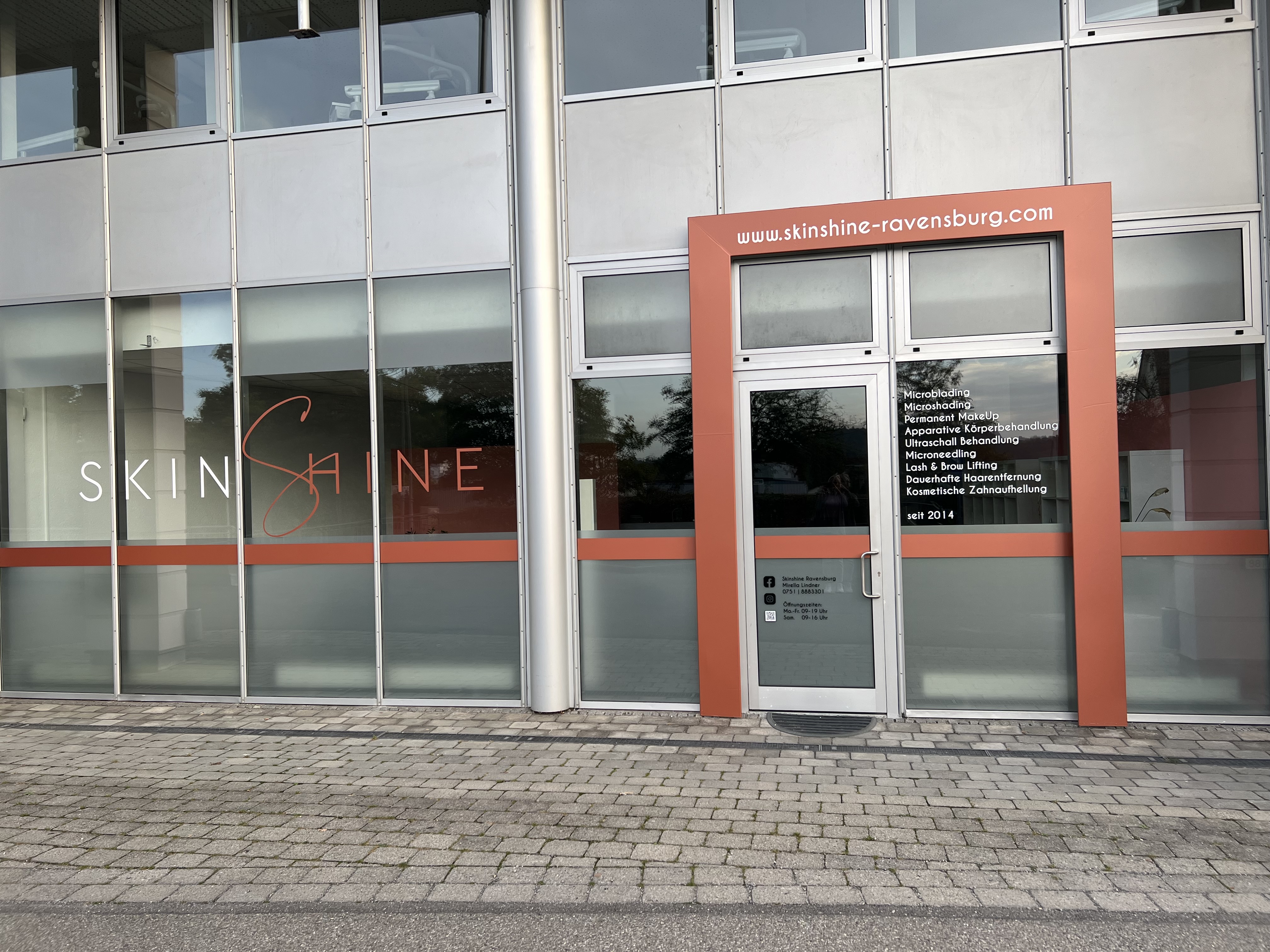 SkinShine Ravensburg — Außenansicht